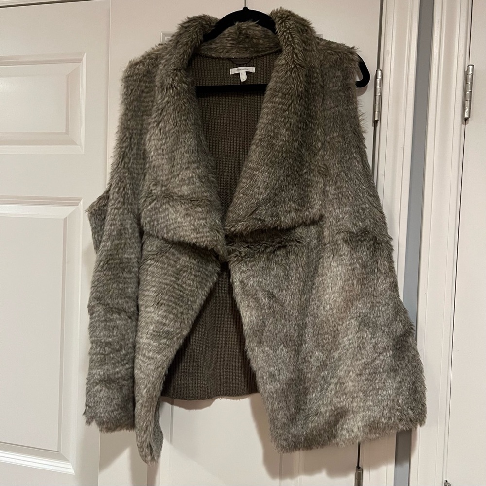 Maurice’s fur vest